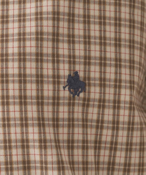 POLO BCS（ポロ ビーシーエス）の「＜POLO BCS/ポロ・ビーシーエス＞別注/ルーズチェックシャツ（シャツ/ブラウス・レディース・ブラック/ベージュ/その他23・FREE）」の14枚目の写真