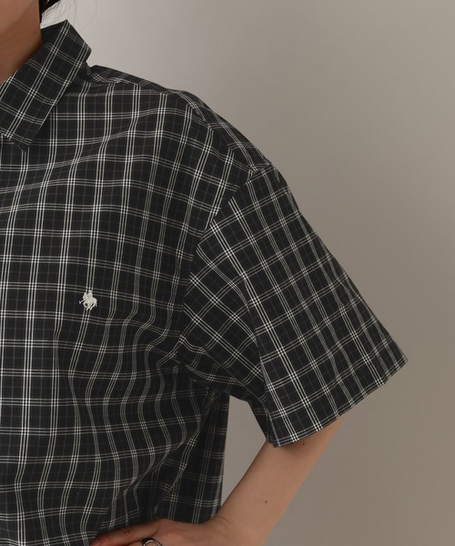POLO BCS（ポロ ビーシーエス）の「＜POLO BCS/ポロ・ビーシーエス＞別注/ルーズチェックシャツ（シャツ/ブラウス・レディース・ブラック/ベージュ/その他23・FREE）」の9枚目の写真