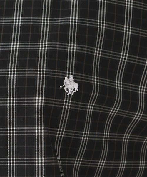 POLO BCS（ポロ ビーシーエス）の「＜POLO BCS/ポロ・ビーシーエス＞別注/ルーズチェックシャツ（シャツ/ブラウス・レディース・ブラック/ベージュ/その他23・FREE）」の12枚目の写真