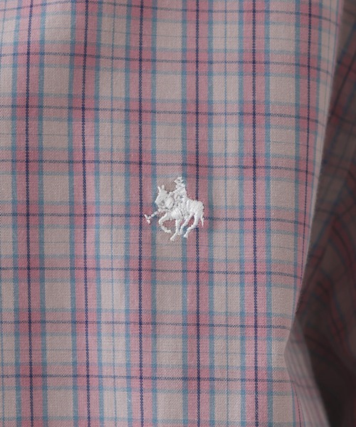POLO BCS（ポロ ビーシーエス）の「＜POLO BCS/ポロ・ビーシーエス＞別注/ルーズチェックシャツ（シャツ/ブラウス・レディース・ブラック/ベージュ/その他23・FREE）」の13枚目の写真