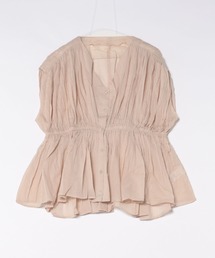SOTT（ソット）の「シャーリングコットンボイルブラウス（シャツ/ブラウス）」