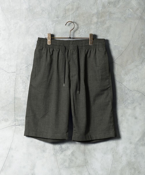 jiggys shop(ジギーズショップ)の「速乾 麻タッチ リネンライク ハーフパンツ(その他パンツ・メンズ・チャコールグレー/ネイビー/グレー/オフホワイト/カーキ・LARGE/X-LARGE/MEDIUM)」の12枚目の写真