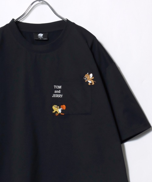 Tom&Jerry(トムアンドジェリー)の「2026SS Tom and Jerry/トムとジェリー オーバーサイズ ワンポイント刺繍 バックプリント ポケット付半袖Tシャツ レディース メンズ(Tシャツ/カットソー・レディース・ホワイト系その他/ホワイト系その他2/ブラック系その他/ホワイト/ホワイト系その他5/ブラック系その他2/ブラック/ブラック系その他5/ホワイト系その他4/ブラック系その他3/ブラック系その他4/ホワイト系その他3・LL/L/M)」の12枚目の写真