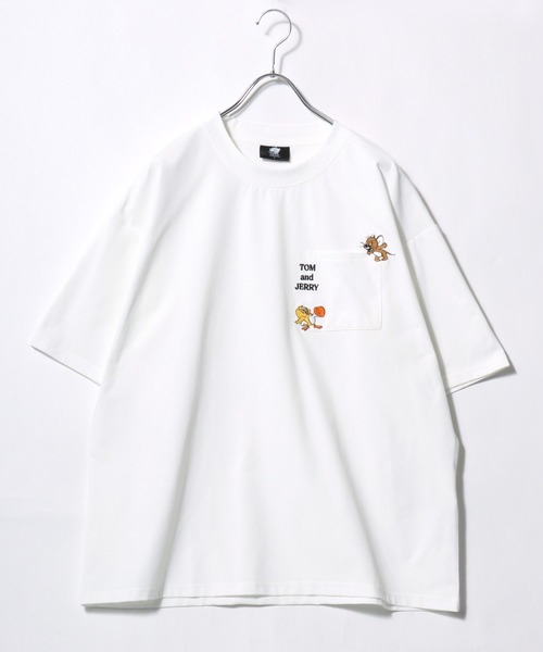 Tom&Jerry(トムアンドジェリー)の「2026SS Tom and Jerry/トムとジェリー オーバーサイズ ワンポイント刺繍 バックプリント ポケット付半袖Tシャツ レディース メンズ(Tシャツ/カットソー・レディース・ホワイト系その他/ホワイト系その他2/ブラック系その他/ホワイト/ホワイト系その他5/ブラック系その他2/ブラック/ブラック系その他5/ホワイト系その他4/ブラック系その他3/ブラック系その他4/ホワイト系その他3・LL/L/M)」の22枚目の写真