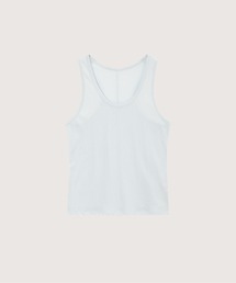 les fees love filles（レフェラブフィユ）の「Pastel Block Cotton Vest（タンクトップ）」