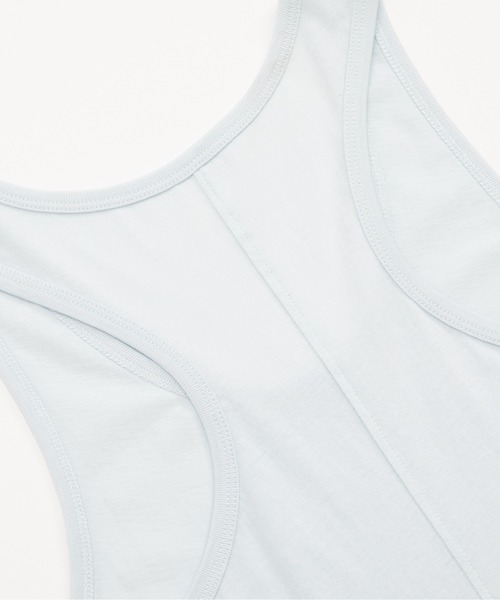 les fees love filles(レフェラブフィユ)の「Pastel Block Cotton Vest(タンクトップ・レディース・グリーン/ライトブルー/ブルー・FREE)」の5枚目の写真