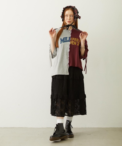MILKFED.（ミルクフェド）の「FRILLED TARTAN EARMUFFS（イヤーマフ・レディース・レッド/ブラック/イエロー・ONE SIZE）」の15枚目の写真