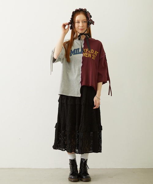 MILKFED.（ミルクフェド）の「FRILLED TARTAN EARMUFFS（イヤーマフ・レディース・レッド/ブラック/イエロー・ONE SIZE）」の16枚目の写真