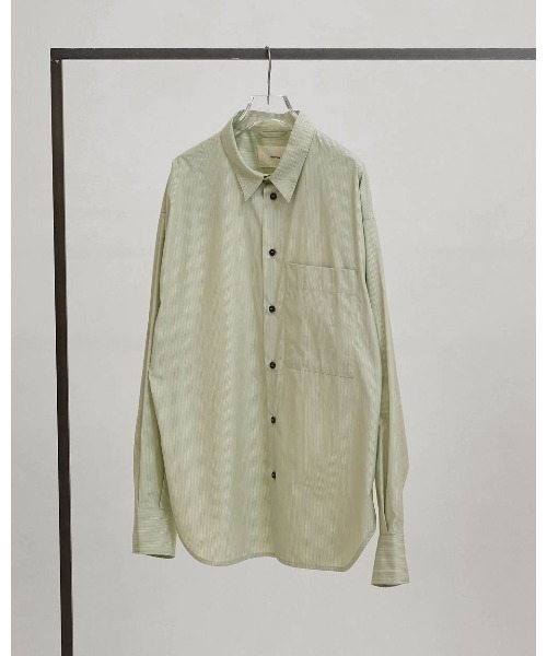 TODAYFUL（トゥデイフル）の「Stripe Pocket Shirts 12610424（シャツ/ブラウス・レディース・ブラウン/ピンク/ライトグリーン/ライトブルー・FREE）」の19枚目の写真
