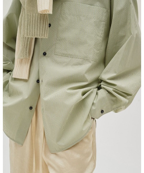 TODAYFUL（トゥデイフル）の「Stripe Pocket Shirts 12610424（シャツ/ブラウス・レディース・ブラウン/ピンク/ライトグリーン/ライトブルー・FREE）」の12枚目の写真