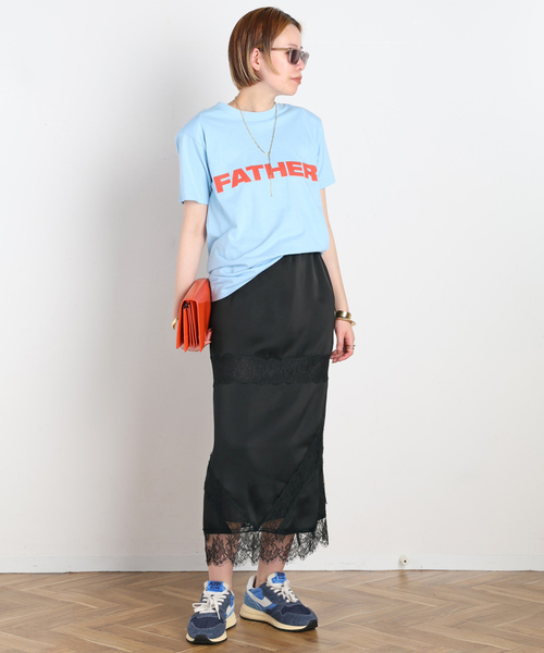 AP STUDIO(エーピーストゥディオ)の「【BETTTER/ベター】FATHER T-SHIRT(Tシャツ/カットソー・レディース・ライトブルー・FREE)」の18枚目の写真