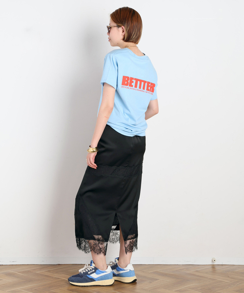 AP STUDIO(エーピーストゥディオ)の「【BETTTER/ベター】FATHER T-SHIRT(Tシャツ/カットソー・レディース・ライトブルー・FREE)」の19枚目の写真