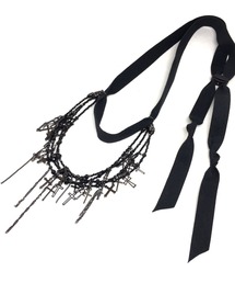 gunda（ガンダ）の「gunda/ガンダ/JUNK HEAVEN DIE CHOKER/B（ネックレス）」