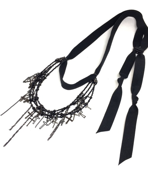 gunda(ガンダ)の「gunda/ガンダ/JUNK HEAVEN DIE CHOKER/B(ネックレス・メンズ・その他・FREE)」の1枚目の写真