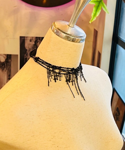 gunda(ガンダ)の「gunda/ガンダ/JUNK HEAVEN DIE CHOKER/B(ネックレス・メンズ・その他・FREE)」の8枚目の写真