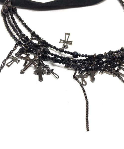 gunda(ガンダ)の「gunda/ガンダ/JUNK HEAVEN DIE CHOKER/B(ネックレス・メンズ・その他・FREE)」の3枚目の写真