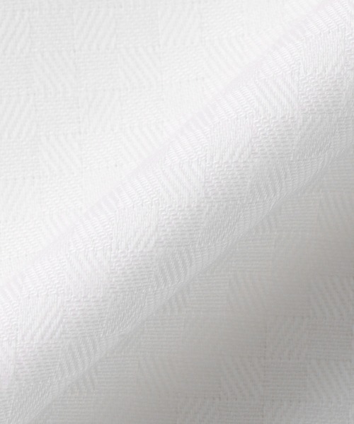 TOKYO SHIRTS（トウキョウシャツ）の「【吸水速乾】 形態安定ノンアイロン ワイド 半袖ビジネスワイシャツ（ビジネスシャツ・レディース・ホワイト・XL/S/M/LL/L）」の5枚目の写真