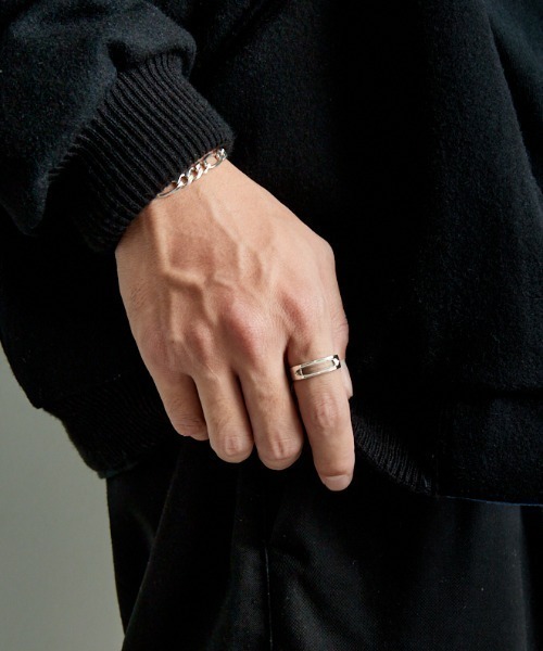 XOLO（ショロ）の「[XOLO JEWELRY/ショロジュエリー] DIG シルバーリング（リング・メンズ・シルバー・L）」の4枚目の写真
