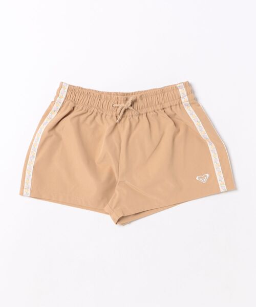 ROXY(ロキシー)の「ROXY キッズ MINI SALT HORIZON ボードショーツ/UVカット/EASY DRY 【2026年夏モデル】(水着・キッズ・ベージュ/ターコイズブルー/ブラック系その他・120/130/140/150)」の2枚目の写真