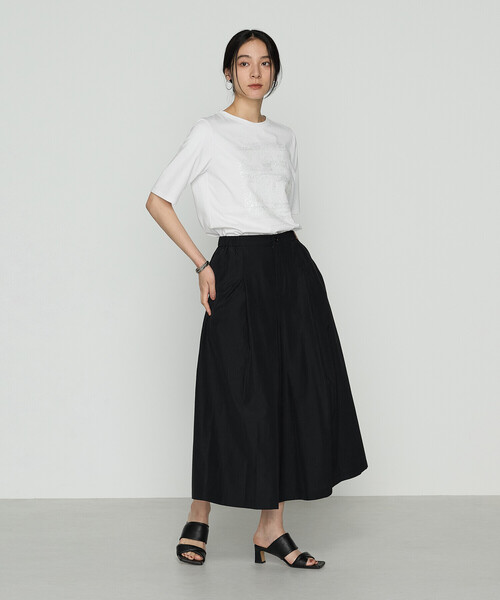 Gabardine K.T(ギャバジンケーティー)の「タイプライター キュロットパンツ(その他パンツ・レディース・ダークブラウン/ブラック・9号)」の3枚目の写真