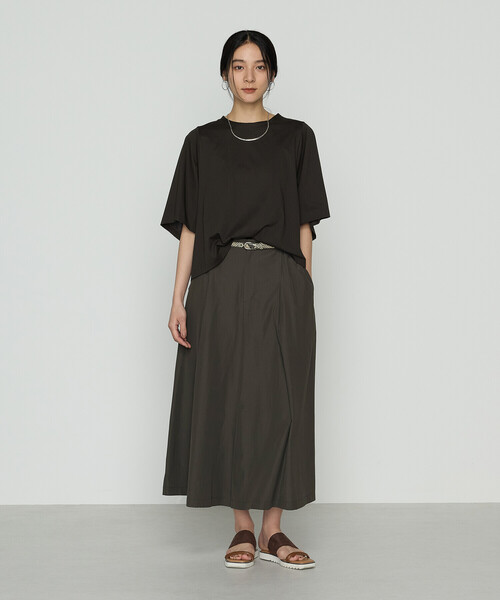 Gabardine K.T(ギャバジンケーティー)の「タイプライター キュロットパンツ(その他パンツ・レディース・ダークブラウン/ブラック・9号)」の6枚目の写真