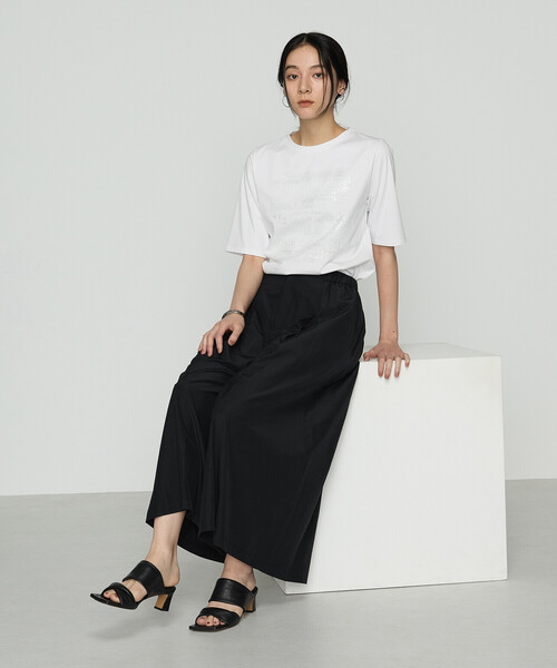Gabardine K.T(ギャバジンケーティー)の「タイプライター キュロットパンツ(その他パンツ・レディース・ダークブラウン/ブラック・9号)」の20枚目の写真