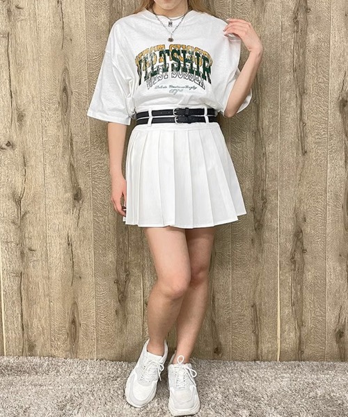GORGE（ゴージ）の「ダブルベルトプリーツスカパン（その他パンツ・レディース・アイボリー/ブラック・F）」の10枚目の写真
