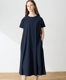 クールストレッチトリコットワンピース【接触冷感・UVカット・ポケット付き】