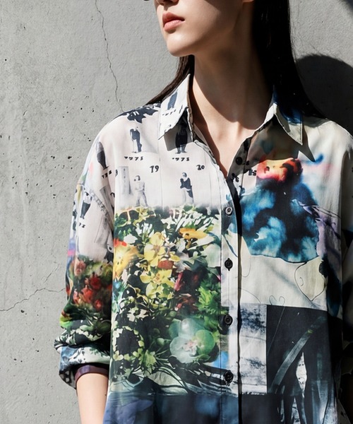 antiqua（アンティカ）の「ロング 羽織り シャツワンピース（シャツワンピース・レディース・その他・P/R）」の8枚目の写真