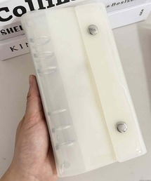 TONE SELECT GOODS（トーンセレクトグッズ）の「Liaa/A6グリッター シール帳 バインダー A18801（ステーショナリー）」