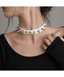 Bling Leads（ブリングリーズ）の「【Bls】【ZA】【Bling Leads】パンクスタッズ チョーカー（チョーカー）」