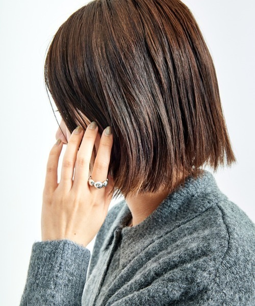 PHILIPPE AUDIBERT（フィリップ オーディベール）の「[PHILIPPE AUDIBERT/フィリップ オーディベール] BAGUE LIAAIE LATION シルバーリング（リング・レディース・シルバー・ONE SIZE）」の5枚目の写真