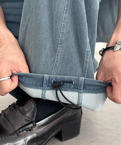 CPCM（シーピーシーエム）の「【セットアップ可】冷感カットデニムパンツ（その他パンツ・メンズ・ブルー/ネイビー/ブラック・MEDIUM/SMALL/LARGE）」の21枚目の写真