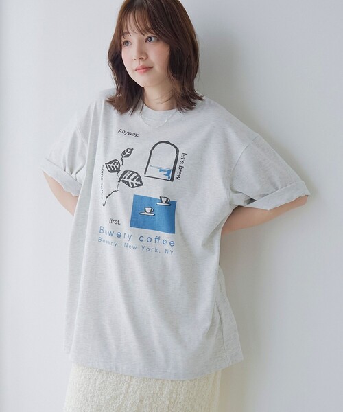 coen（コーエン）の「AllenA（アレンエー）別注アソートアートプリント半袖Tシャツ（Tシャツ/カットソー・メンズ・ホワイト/ダークグレー/ライトグレー・XL/L/M/S）」の18枚目の写真