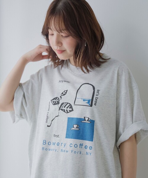 coen（コーエン）の「AllenA（アレンエー）別注アソートアートプリント半袖Tシャツ（Tシャツ/カットソー・メンズ・ホワイト/ダークグレー/ライトグレー・XL/L/M/S）」の20枚目の写真