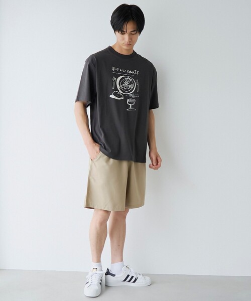coen（コーエン）の「AllenA（アレンエー）別注アソートアートプリント半袖Tシャツ（Tシャツ/カットソー・メンズ・ホワイト/ダークグレー/ライトグレー・XL/L/M/S）」の10枚目の写真