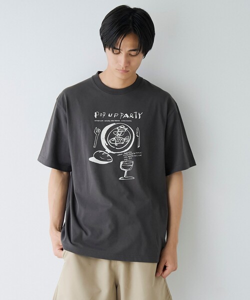 coen（コーエン）の「AllenA（アレンエー）別注アソートアートプリント半袖Tシャツ（Tシャツ/カットソー・メンズ・ホワイト/ダークグレー/ライトグレー・XL/L/M/S）」の12枚目の写真
