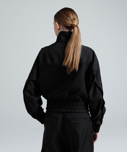 Y-3（ワイスリー）の「Y-3 SPORT UNIFORM ADAPTIVE TRACK TOP（ジャージ・レディース・ブラック・SMALL/MEDIUM/X-SMALL/XX-SMALL/LARGE）」の4枚目の写真