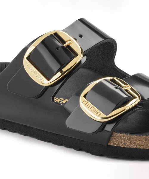 BIOTOP（ビオトープ）の「WOMEN【BIRKENSTOCK】Arizona BB LENA High Shine Black HEX（サンダル・レディース・ブラック・38/36/37）」の2枚目の写真