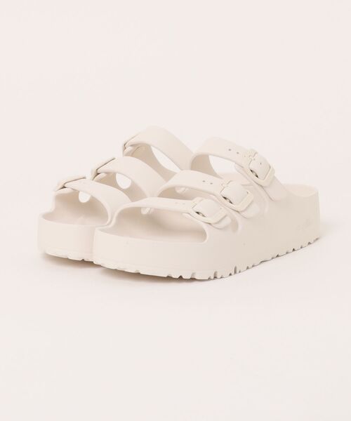 BIRKENSTOCK(ビルケンシュトック)の「【BIRKENSTOCK】ビルケンシュトック Florida III EVA Flex Platform(フロリダ III EVA フレックス プラットフォーム)(サンダル・レディース・クリーム/セージグリーン/ブラック/グレイッシュベージュ・37/38/39/35/36)」の1枚目の写真
