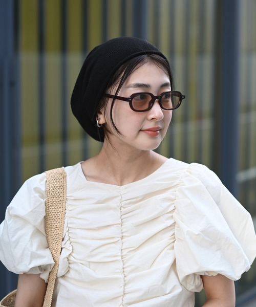 Marient(マリエント)の「Nuance Square Sunglasses / ニュアンススクエアサングラス(サングラス・レディース・ブラック/ブラウン・FREE)」の11枚目の写真