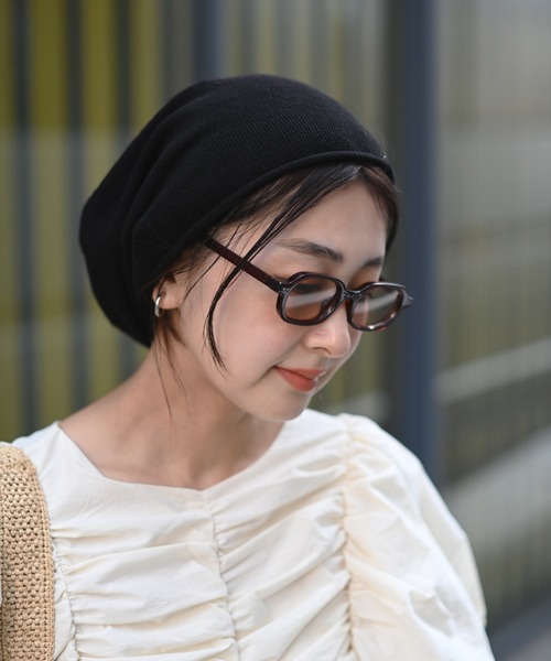 Marient(マリエント)の「Nuance Square Sunglasses / ニュアンススクエアサングラス(サングラス・レディース・ブラック/ブラウン・FREE)」の3枚目の写真