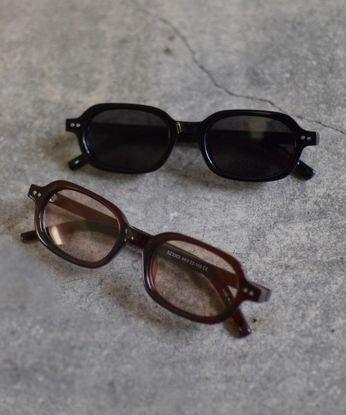Marient(マリエント)の「Nuance Square Sunglasses / ニュアンススクエアサングラス(サングラス・レディース・ブラック/ブラウン・FREE)」の20枚目の写真