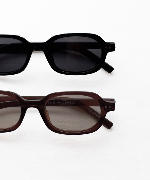 Marient(マリエント)の「Nuance Square Sunglasses / ニュアンススクエアサングラス(サングラス・レディース・ブラック/ブラウン・FREE)」の13枚目の写真