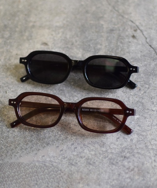 Marient(マリエント)の「Nuance Square Sunglasses / ニュアンススクエアサングラス(サングラス・レディース・ブラック/ブラウン・FREE)」の14枚目の写真
