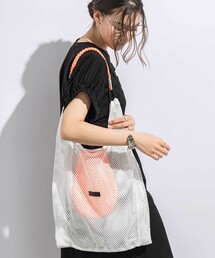 LIBERCORE par BEBE（リベルコアパルベベ）の「パラコード付きメッシュポケッタブルトート（トートバッグ）」