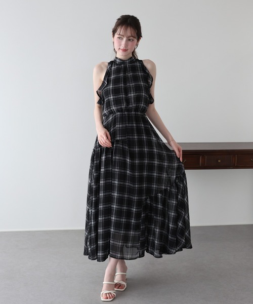 BLUEEAST(ブルーイースト)の「《2サイズ展開》アメスリ 2WAYリボンタイワンピース(ワンピース・レディース・ブラック/ホワイト・MEDIUM/LARGE)」の16枚目の写真