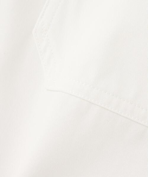 YLEVE（イレーヴ）の「Ｙ / ORGANIC COTTON / RECYCLE POLYESTER TWILL BLOUSON（ブルゾン・メンズ・ホワイト/ネイビー・4/1）」の12枚目の写真