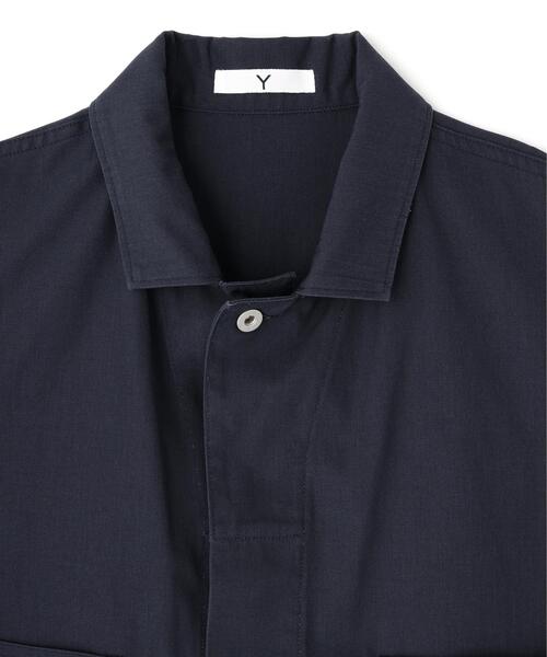 YLEVE（イレーヴ）の「Ｙ / ORGANIC COTTON / RECYCLE POLYESTER TWILL BLOUSON（ブルゾン・メンズ・ホワイト/ネイビー・4/1）」の10枚目の写真