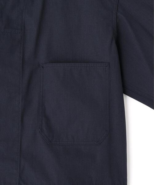 YLEVE（イレーヴ）の「Ｙ / ORGANIC COTTON / RECYCLE POLYESTER TWILL BLOUSON（ブルゾン・メンズ・ホワイト/ネイビー・4/1）」の8枚目の写真